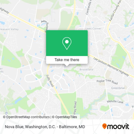 Nova Blue map