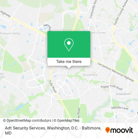 Adt Security Services map