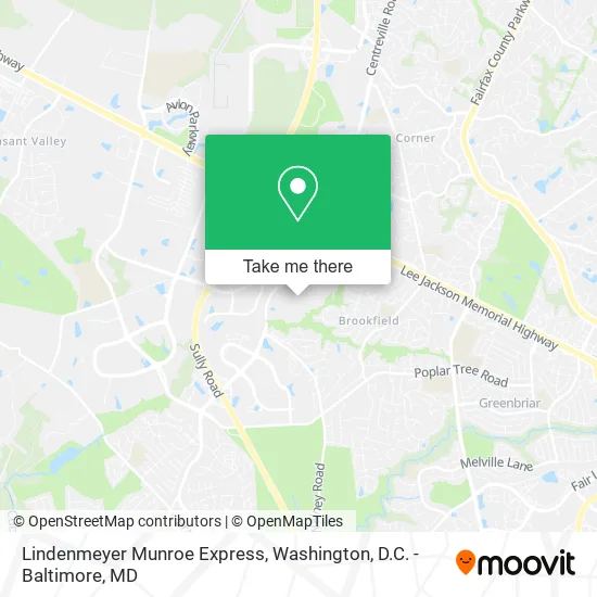 Lindenmeyer Munroe Express map
