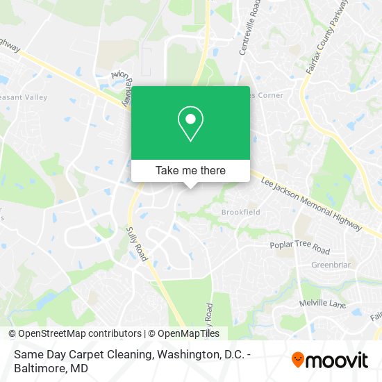 Mapa de Same Day Carpet Cleaning