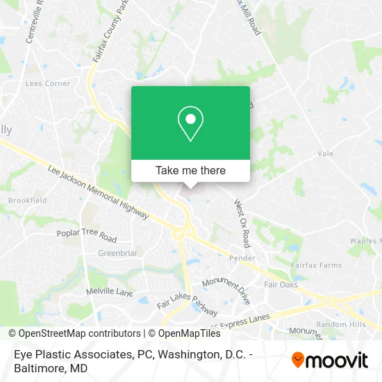 Eye Plastic Associates, PC map