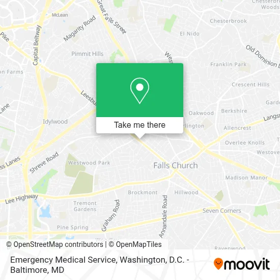 Emergency Medical Service map
