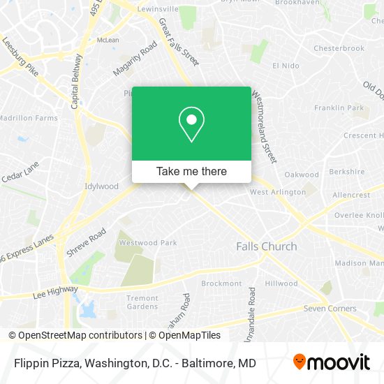 Mapa de Flippin Pizza