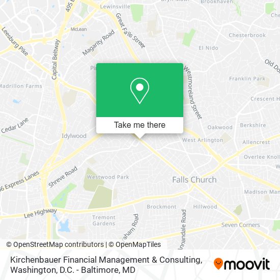 Mapa de Kirchenbauer Financial Management & Consulting