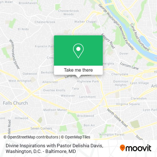 Mapa de Divine Inspirations with Pastor Delishia Davis