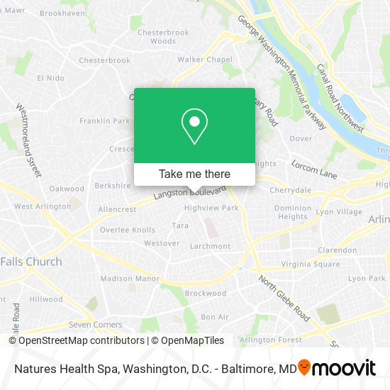 Mapa de Natures Health Spa