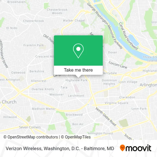 Verizon Wireless map