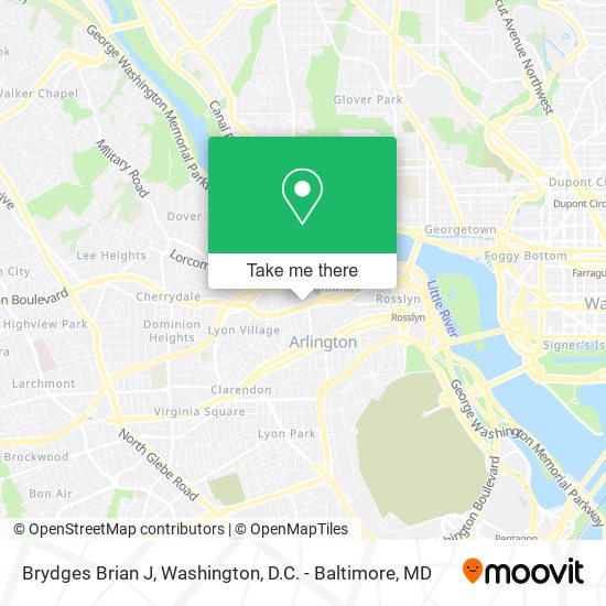 Brydges Brian J map