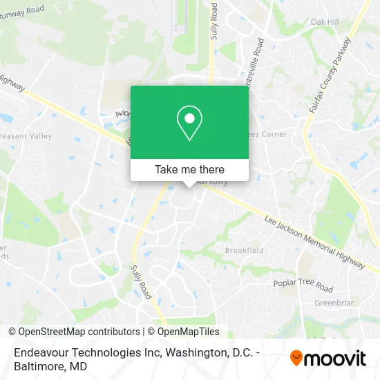Endeavour Technologies Inc map