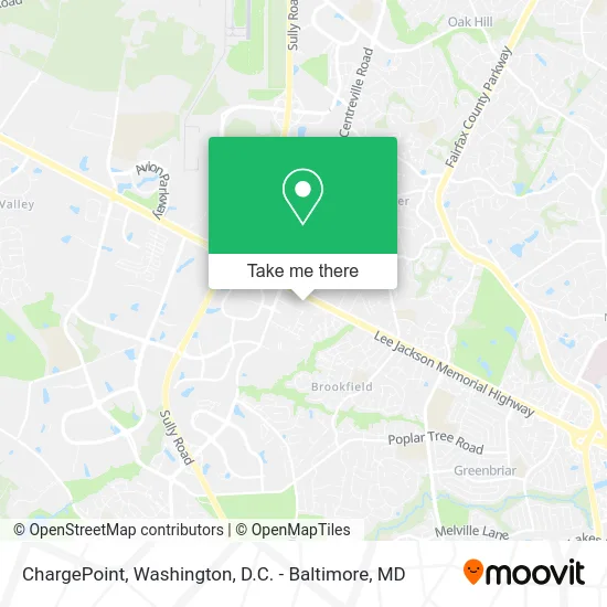 ChargePoint map