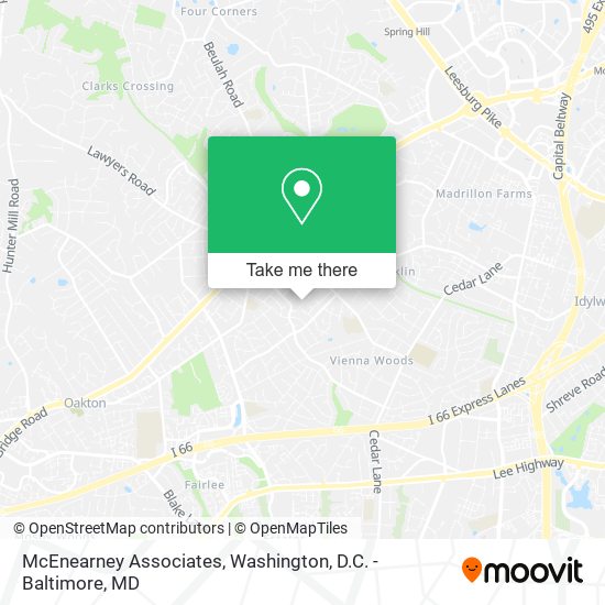 McEnearney Associates map