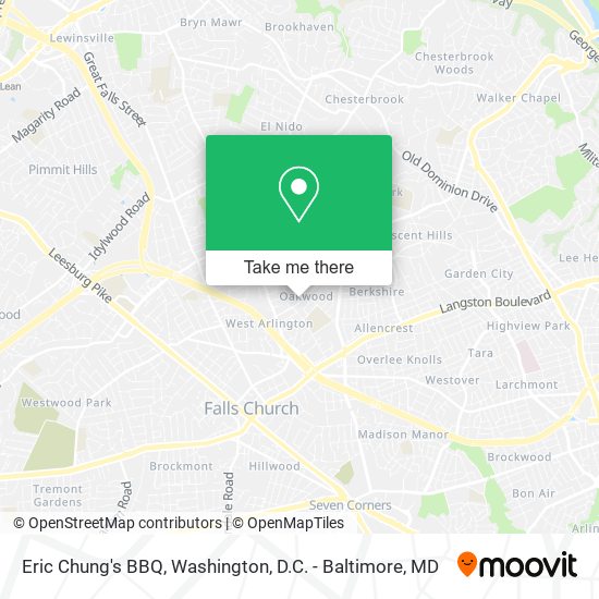 Eric Chung's BBQ map