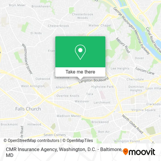 CMR Insurance Agency map