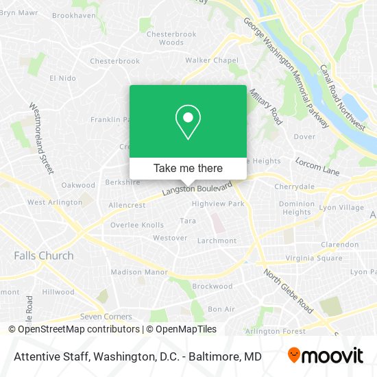 Attentive Staff map