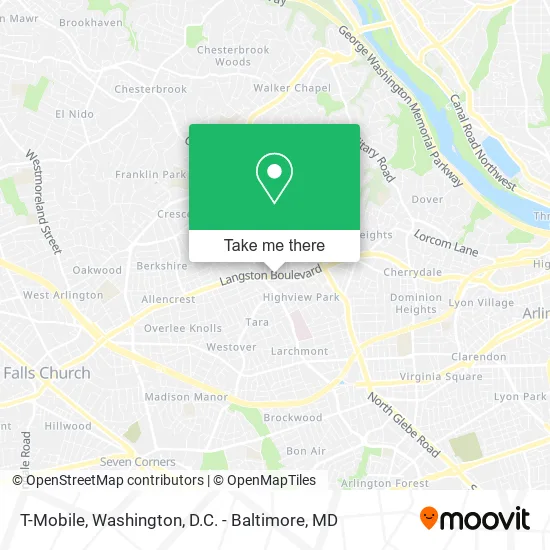 T-Mobile map