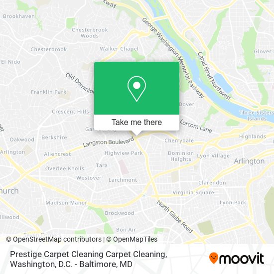 Prestige Carpet Cleaning Carpet Cleaning map
