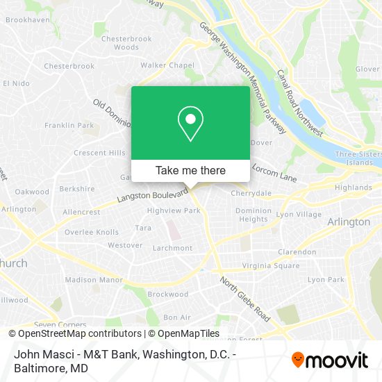 John Masci - M&T Bank map