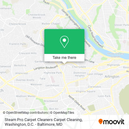Steam Pro Carpet Cleaners Carpet Cleaning map