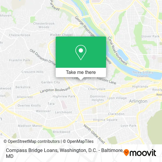 Compass Bridge Loans map