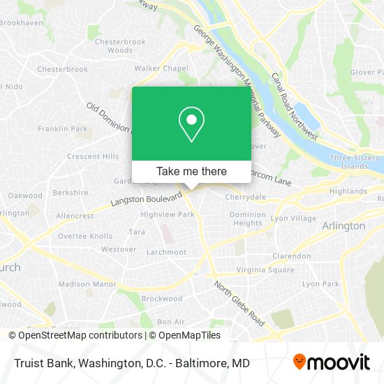 Truist Bank map