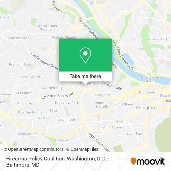 Firearms Policy Coalition map