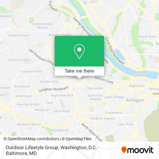 Outdoor Lifestyle Group map