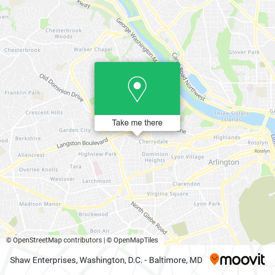 Shaw Enterprises map