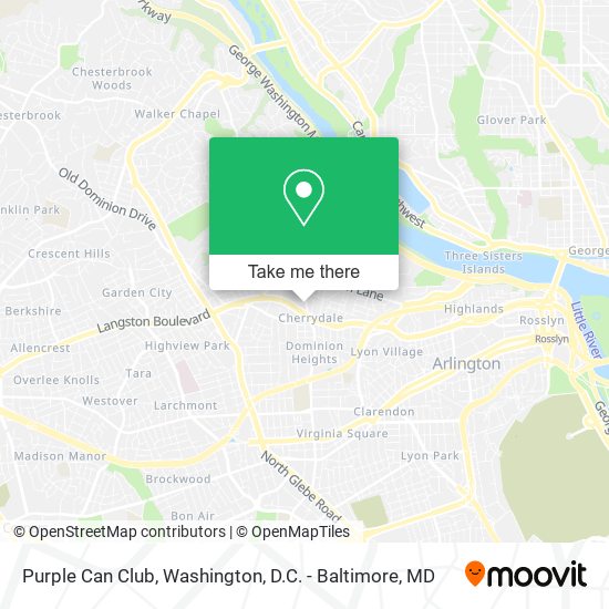 Mapa de Purple Can Club