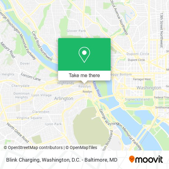 Blink Charging map