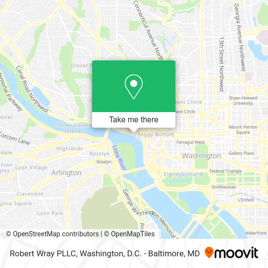 Robert Wray PLLC map