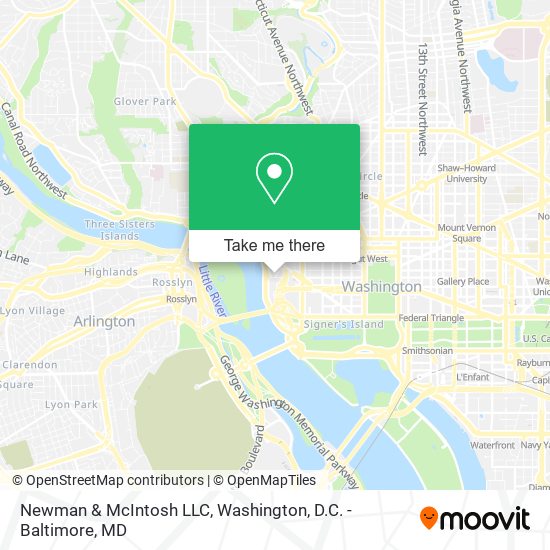Newman & McIntosh LLC map