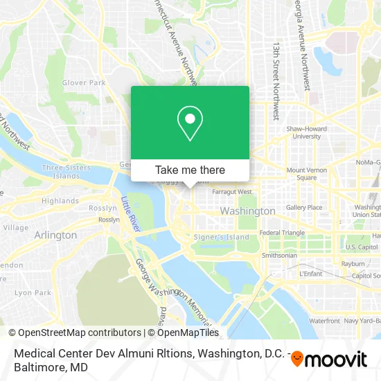 Mapa de Medical Center Dev Almuni Rltions