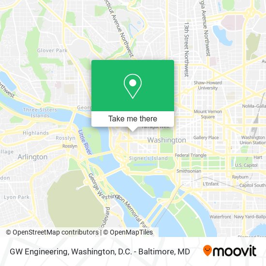 GW Engineering map