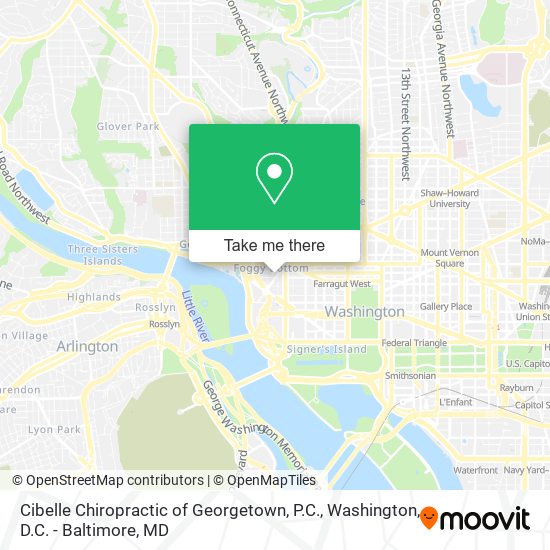 Cibelle Chiropractic of Georgetown, P.C. map