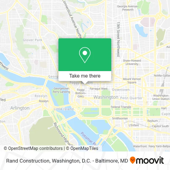 Rand Construction map