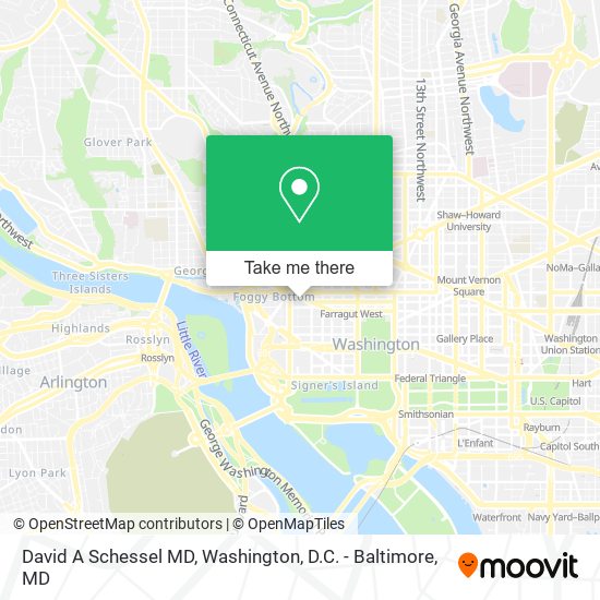 David A Schessel MD map