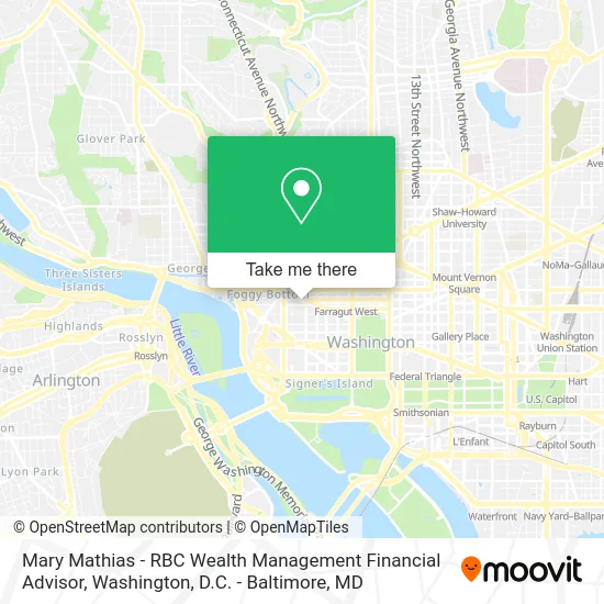 Mary Mathias - RBC Wealth Management Financial Advisor map