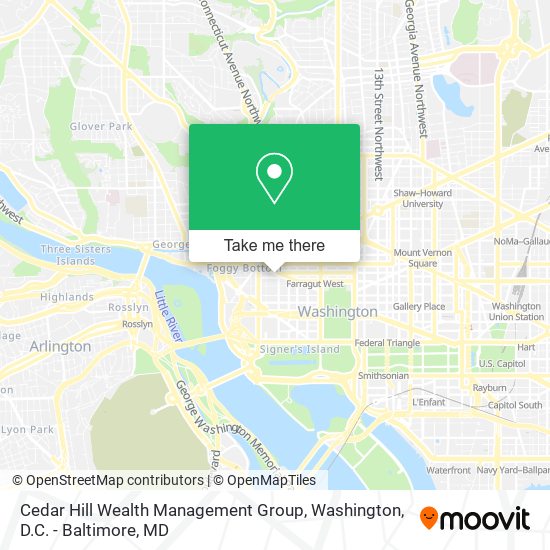 Cedar Hill Wealth Management Group map