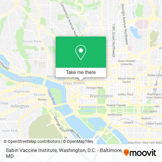Mapa de Sabin Vaccine Institute