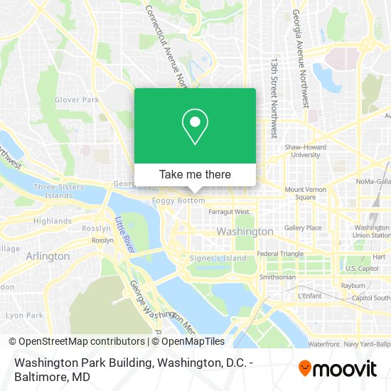Mapa de Washington Park Building