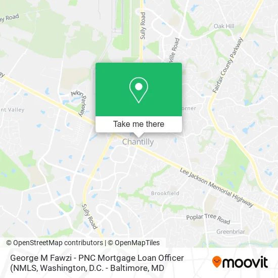 George M Fawzi - PNC Mortgage Loan Officer map