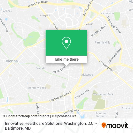 Mapa de Innovative Healthcare Solutions