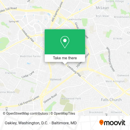 Oakley map