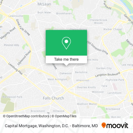 Mapa de Capital Mortgage