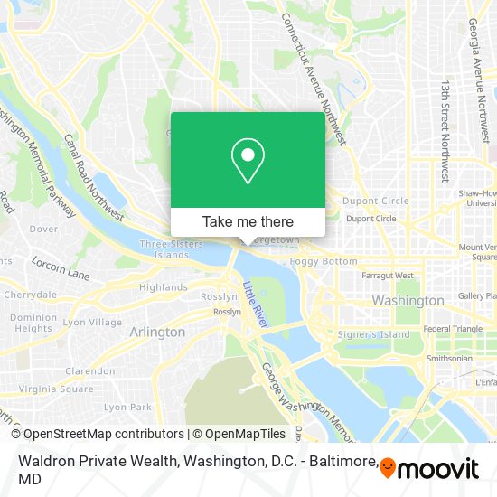 Mapa de Waldron Private Wealth