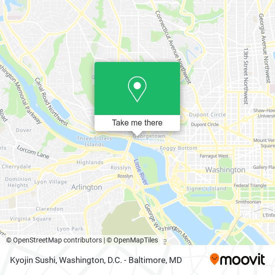 Kyojin Sushi map
