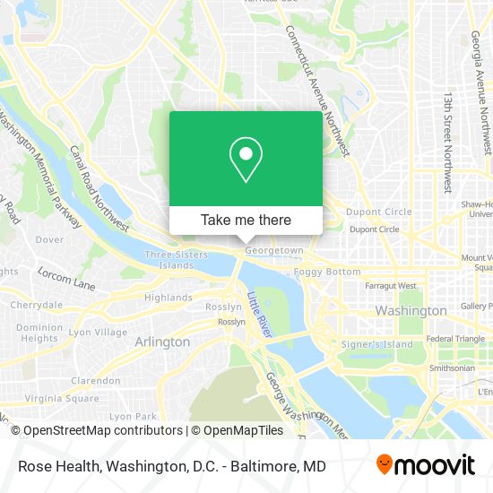 Rose Health map