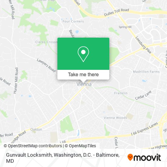Mapa de Gunvault Locksmith