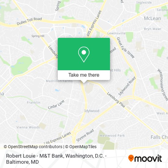 Robert Louie - M&T Bank map