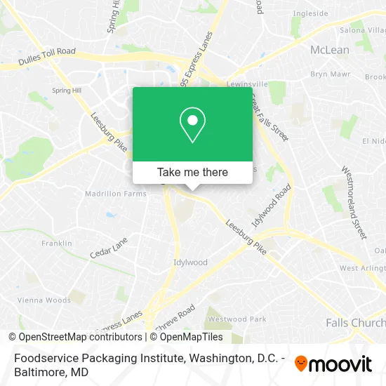Foodservice Packaging Institute map